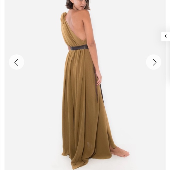 LA TROUPE COTTON GAUZY MAXI DRESS (one size) - Picture 8 of 11